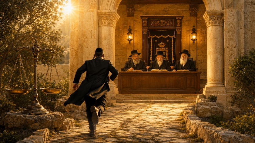 yendo corriendo donde los tzadikim